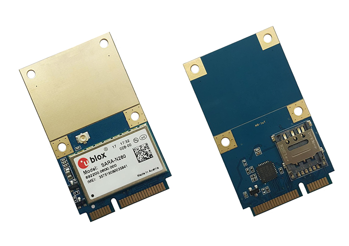 Foto Tarjetas Mini PCIe para NB-IoT con interfaz USB 2.0 